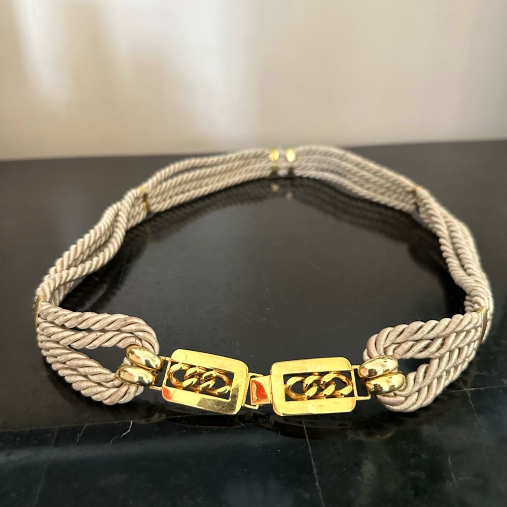❌SOLD Italian Rope Sash Belt - Picture 6 of 11